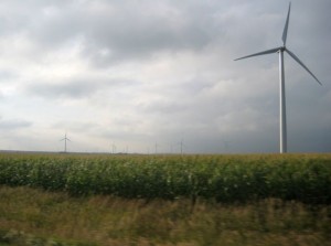 windturbineminnesota-ludden1 Wind farms in southern Minnesota. Photo by Martin Ludden.
