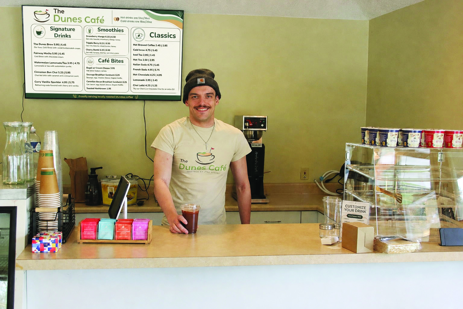 Dunes Café opens near Empire