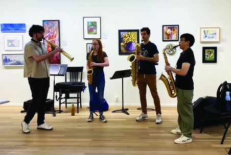 Cerus Quartet plays Sound Garden throughout Glen Arbor area
