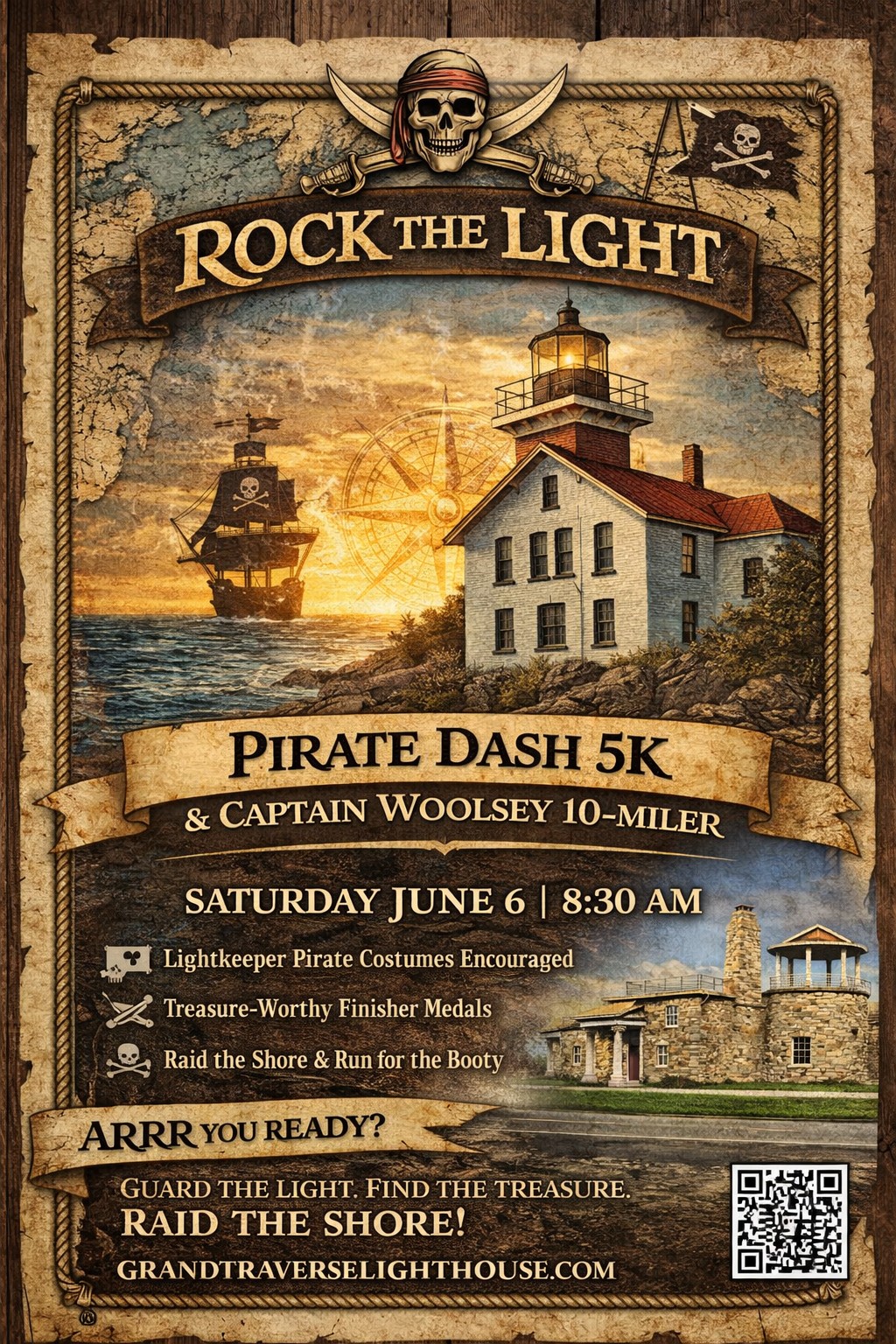 Leelanau State Park, Lighthouse hold Rock the Light races, community day
